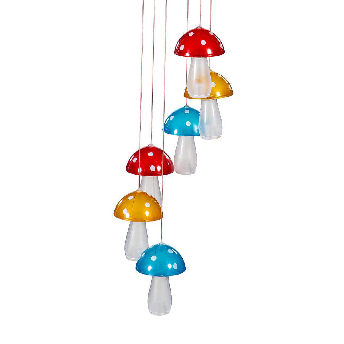 White Light Solar Mobile, Mushroom