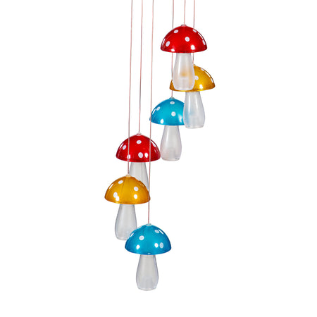 White Light Solar Mobile, Mushroom