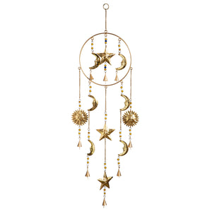 Celestial Wind Chime With Glass Beads