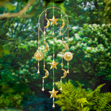 Load image into Gallery viewer, Celestial Wind Chime With Glass Beads
