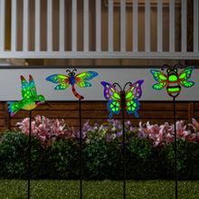 Load image into Gallery viewer, Pollinator Garden Stake 24in, 4 Assorted
