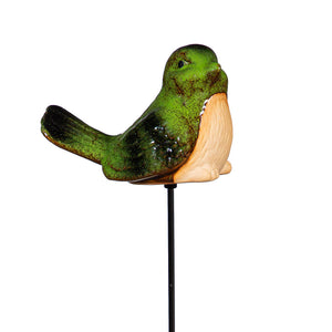 Bird Ceramic Plant Pick 15in, 4 Assorted