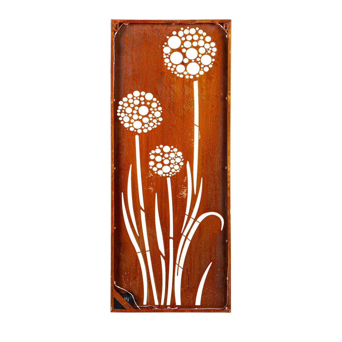 Dandelions LED Laser Cut Metal Wall Decor