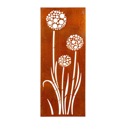 Dandelions LED Laser Cut Metal Wall Decor