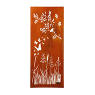 Bird & Butterfly LED Laser Cut Metal Wall Decor