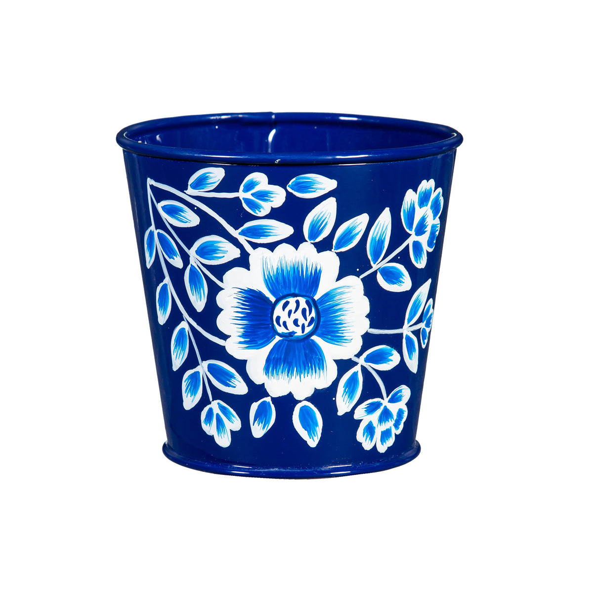 Vibrant Hand-Painted Planters 3.5in