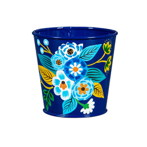 Vibrant Hand-Painted Planters 3.5in