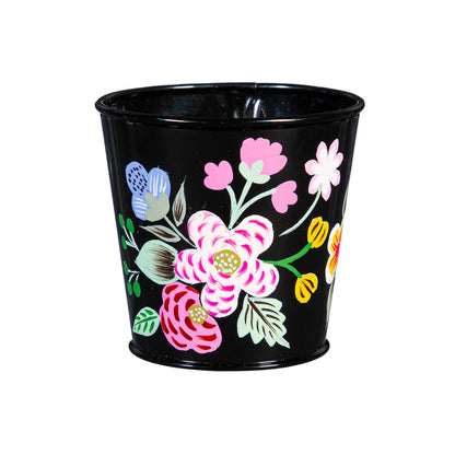 Vibrant Hand-Painted Planters 3.5in