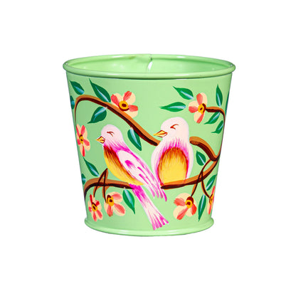 Vibrant Hand-Painted Planters 3.5in