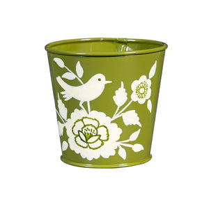 Vibrant Hand-Painted Planters 3.5in