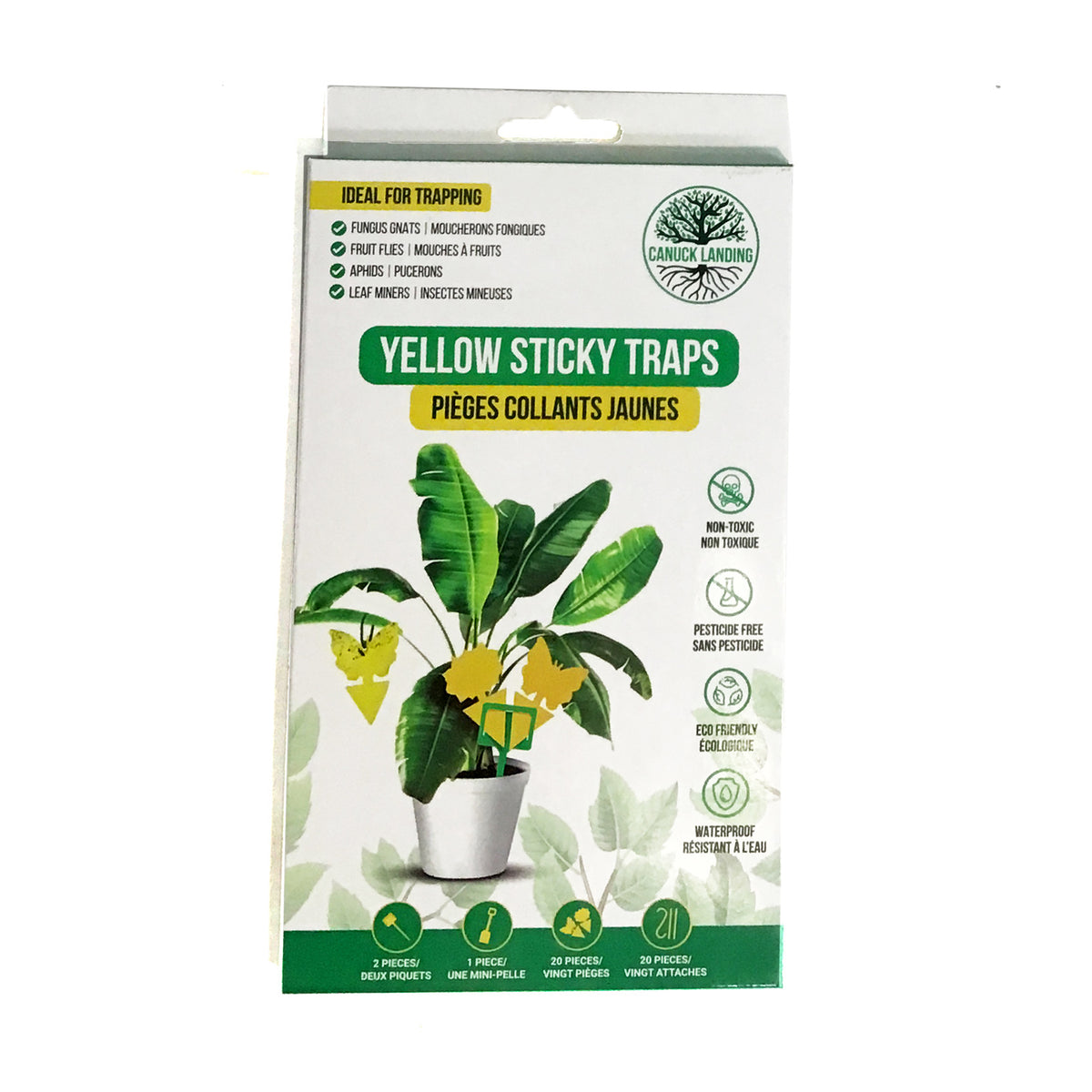 Traps, Sticky Yellow, For Plants
