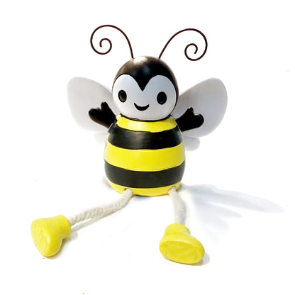 Bee Figurine w/ Dangler Legs Assorted