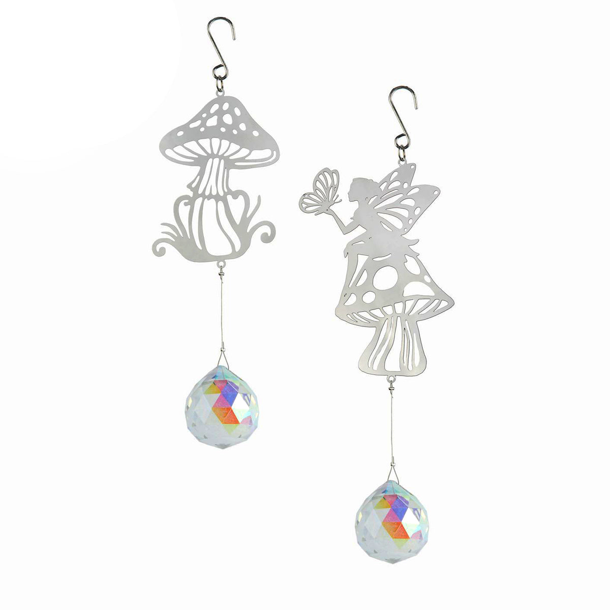 Crystal Prism Ornament, w/ Gift Box 2 Ast