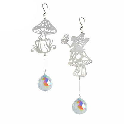 Crystal Prism Ornament, w/ Gift Box 2 Ast