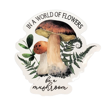 Forest Mushroom Sticker, 4Ast