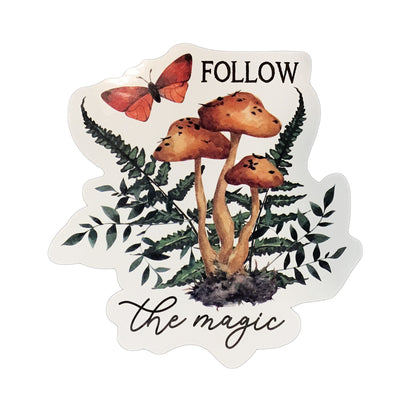 Forest Mushroom Sticker, 4Ast
