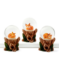 Load image into Gallery viewer, Sleeping Animals  Water Globe 3Ast
