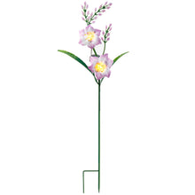 Load image into Gallery viewer, Solar Garden Stake, Pink Flower
