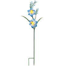 Load image into Gallery viewer, Solar Garden Stake,Blue Flower
