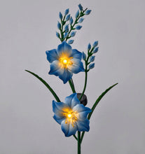 Load image into Gallery viewer, Solar Garden Stake,Blue Flower
