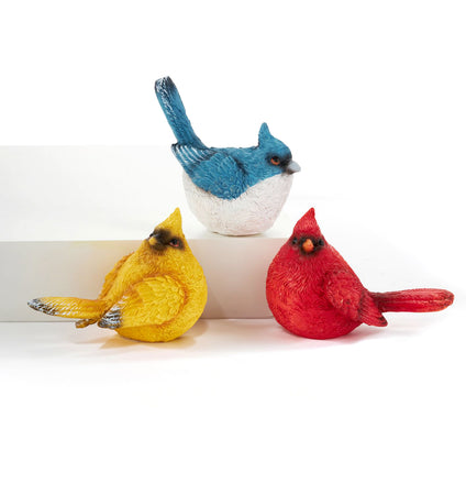 Figurine, Colorful Birds, AST