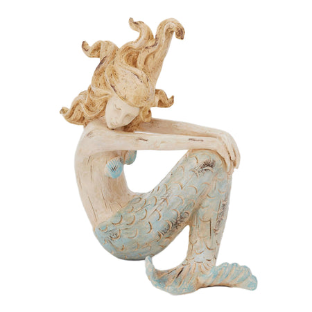 Decor, Sitting Mermaid Figurine