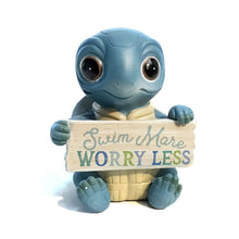 Load image into Gallery viewer, Sitting Turtle  Figurine, 4 Asst
