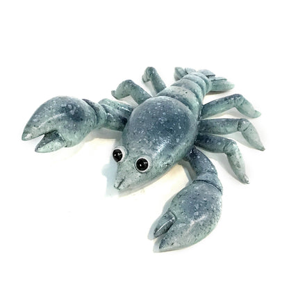 Blue Lobster  Figurine, 3 Asst