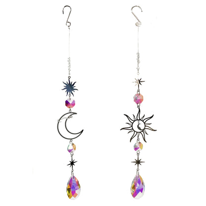Ornament, Alloy Glass, 2 Assorted