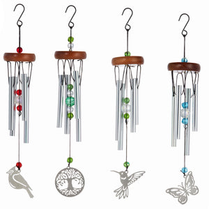 Nature Charm Mini Windchime, 4 Asst