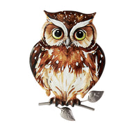 Majestic Owl Wall Decor, 2 Ast