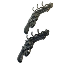Load image into Gallery viewer, Cast Iron Gun Wall Hook, 2 Styles
