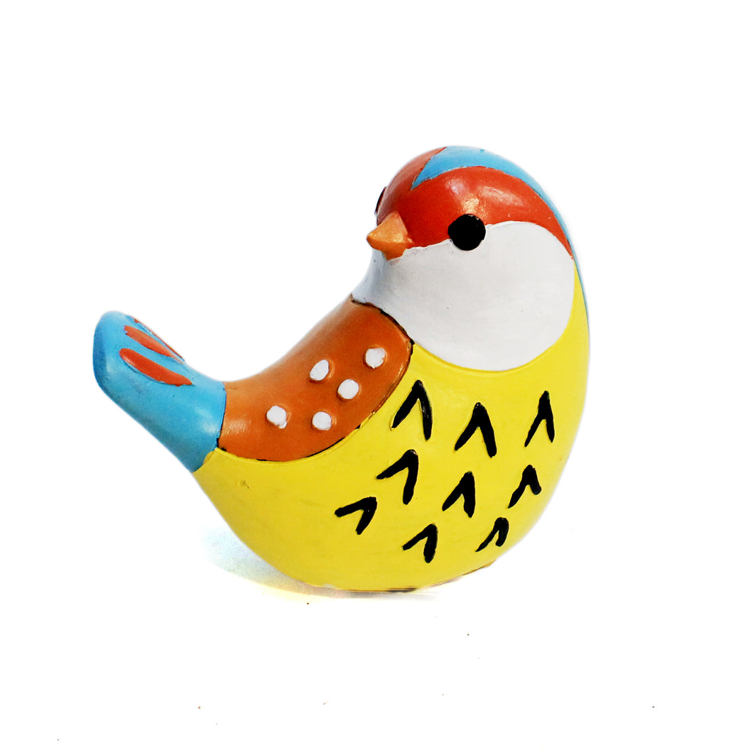Polyresin Bird Figurine, 6 Assorted