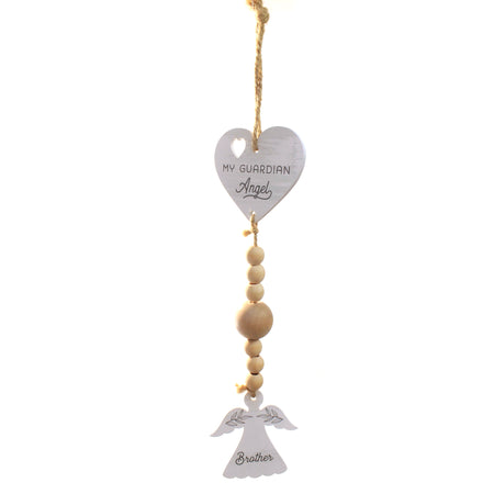 Keepsake Angel Ornament w/Sentiment, 6 Asst