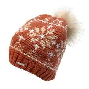 Ladies Toque, Nia, Rust, One-Size