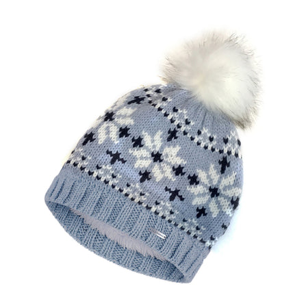 Ladies Toque, Nia, Faded Denim Blue, One-Size