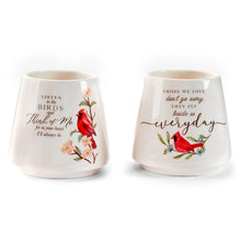 Load image into Gallery viewer, Ceramic Red Cardinal 4in pot, 2 Asst
