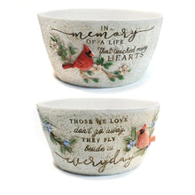 Load image into Gallery viewer, Ceramic Red Cardinal 9in Planter, 2 Asst
