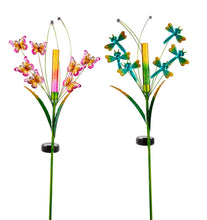 Load image into Gallery viewer, Solar Insect Garden Stake 2 Ast
