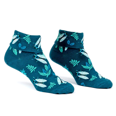 Turn Cuff Crew Socks,The Buzz About Cicadas