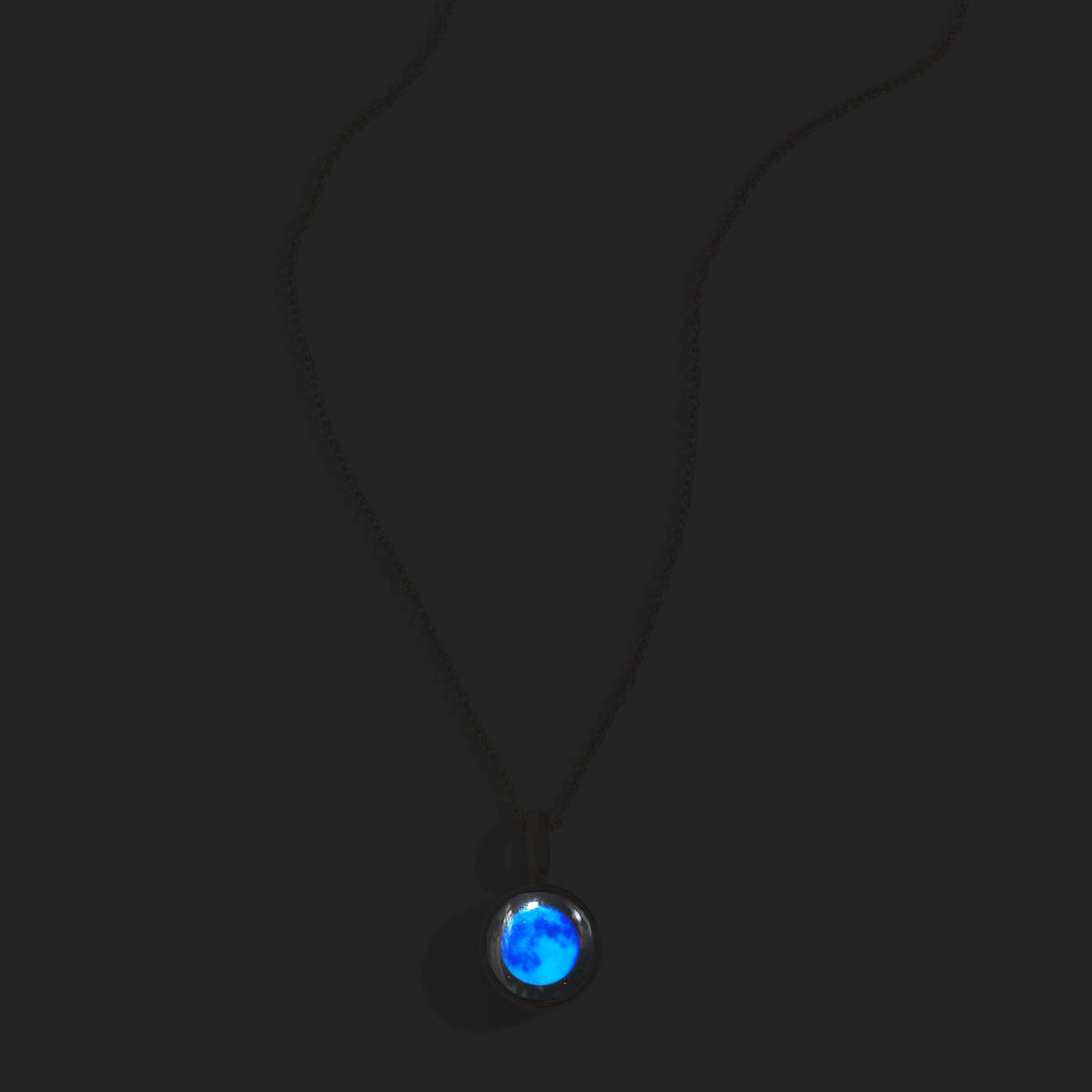 Necklace, Sky Light, Gold, New Moon, NL
