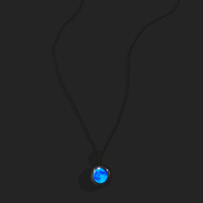 Necklace, Sky Light, Gold, New Moon, NL