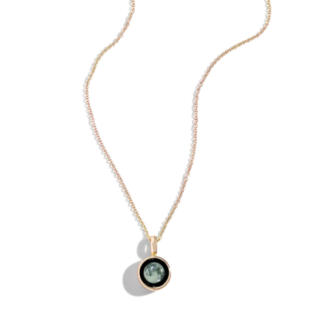 Necklace, Sky Light, Gold, Full Moon, PL