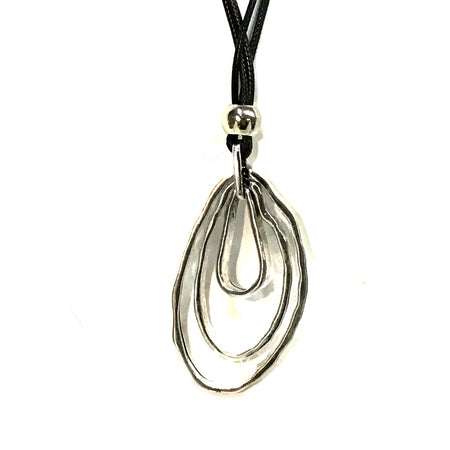 Three Teardrop Design Pendant