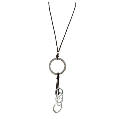 Matte 5 Circle Pendant