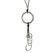 Load image into Gallery viewer, Matte 5 Circle Pendant
