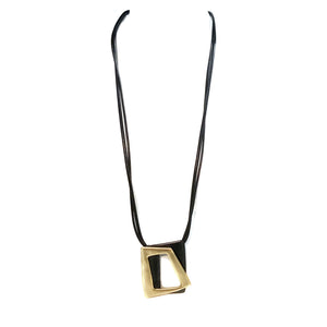 Two Layer Rectangle Pendant