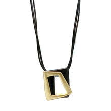 Load image into Gallery viewer, Two Layer Rectangle Pendant
