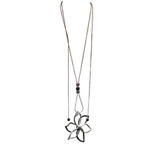 Load image into Gallery viewer, Two Toned Flower Pendant
