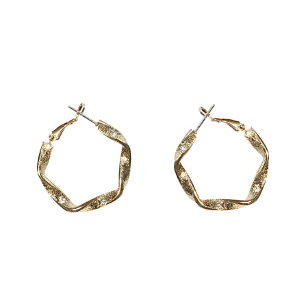 25mm Hoop Earring, Gold